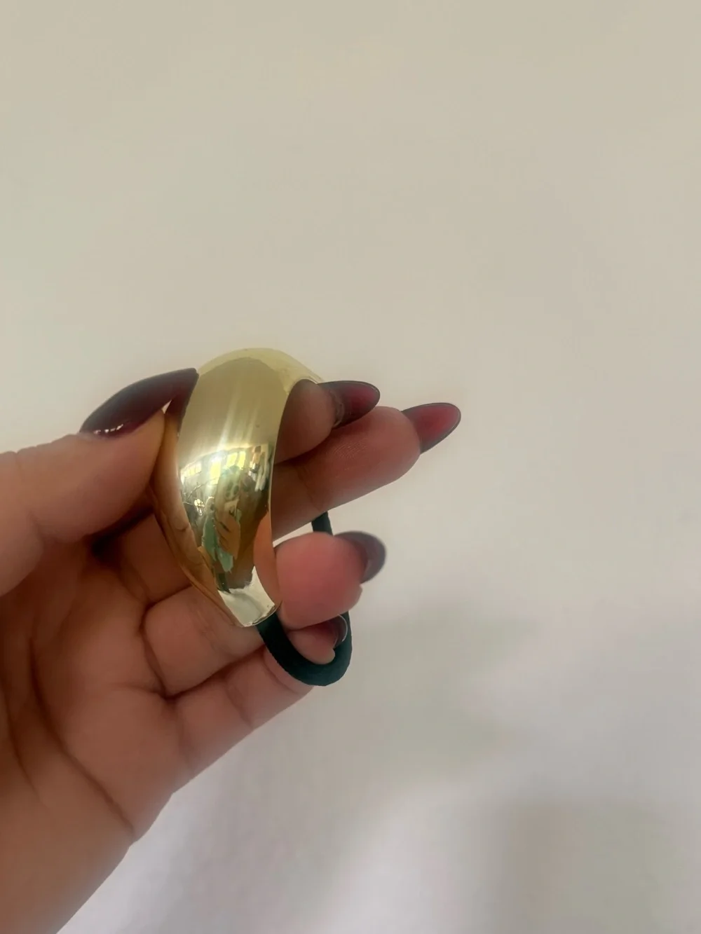 Gold hair accessories
